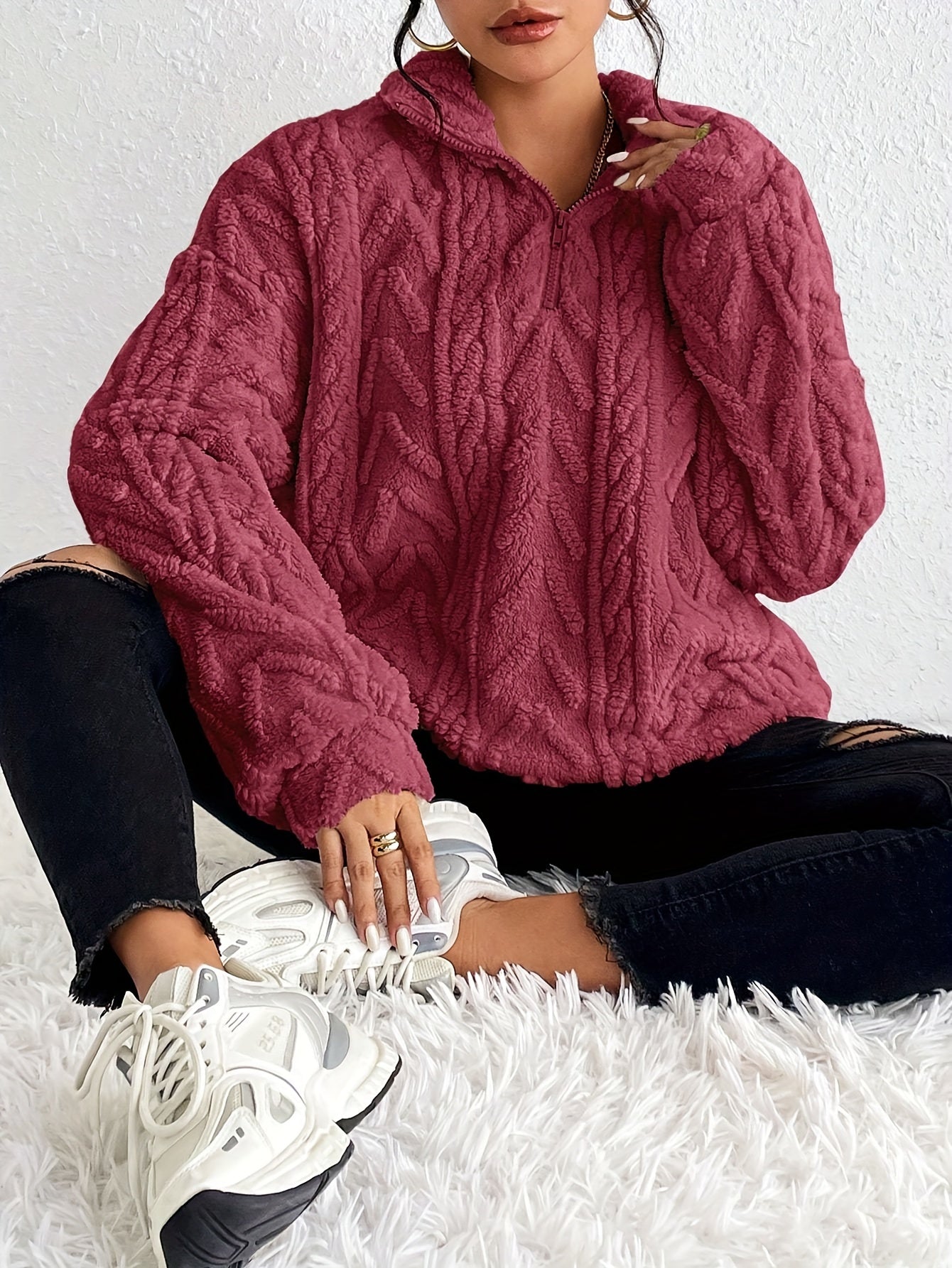 Colette | Elegant Fleece Knit