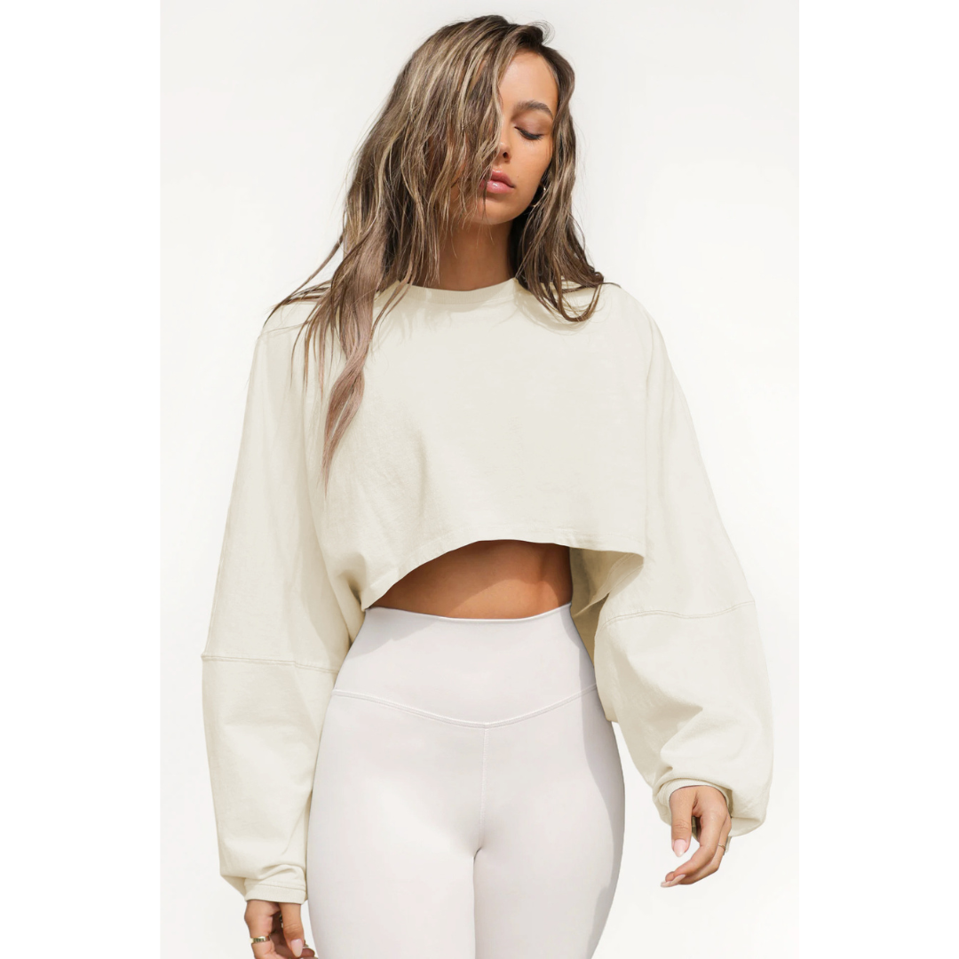 Skye | Casualowa Krótka Bluza Pullover