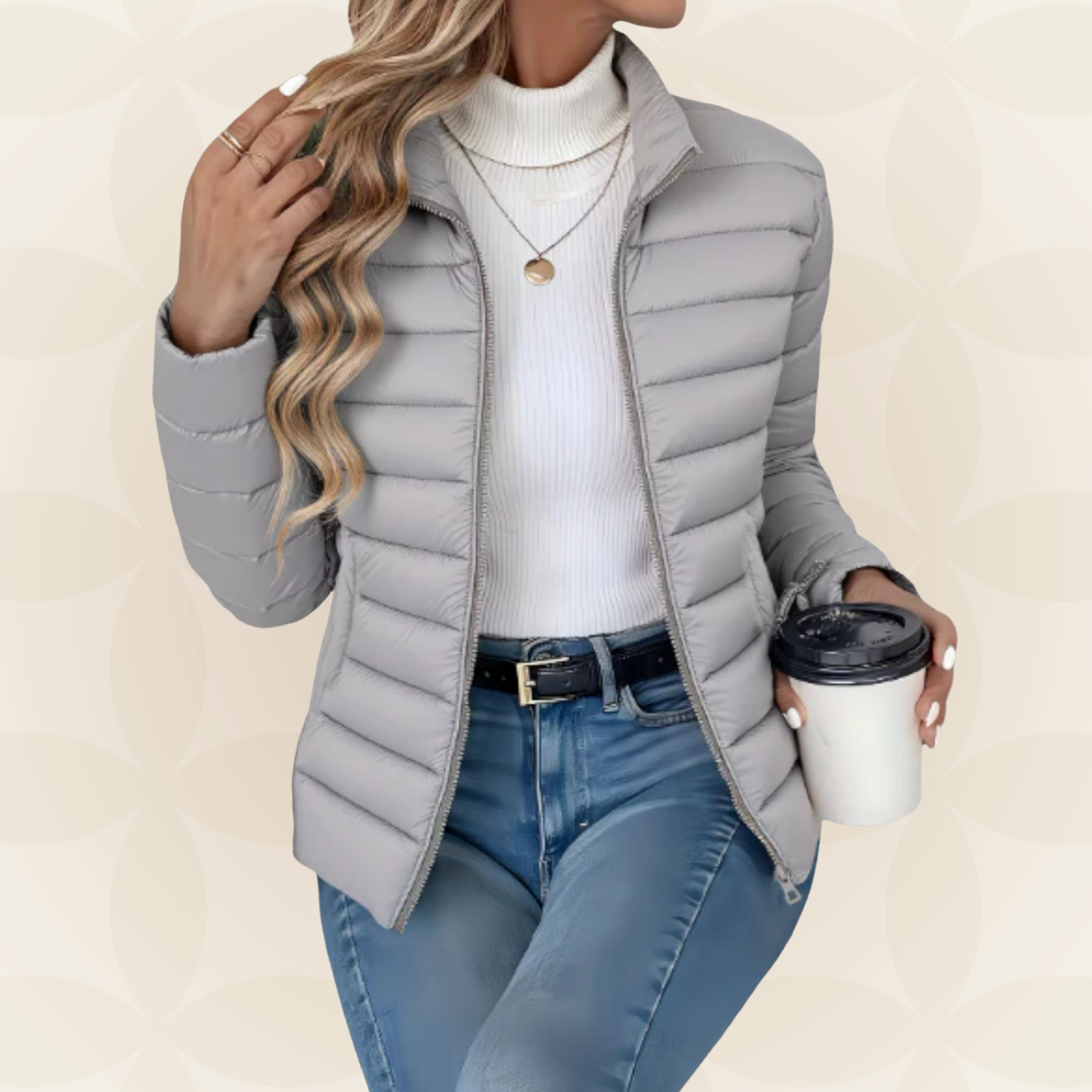 Isabelle | Quilted Puffer Jacket