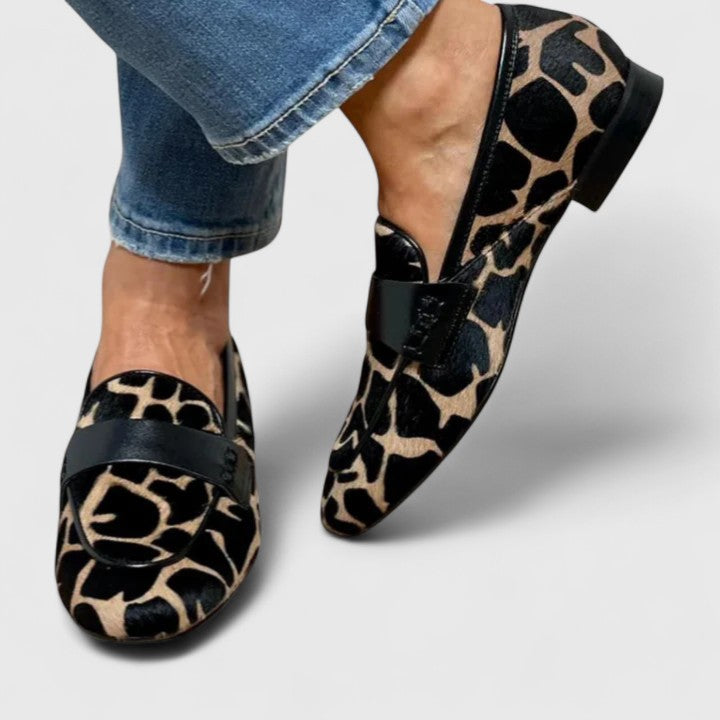Anne | Leopard Loafers