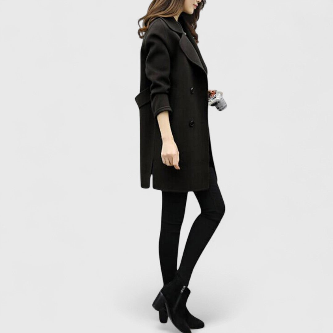Daisy | Refined Double-Breasted Coat