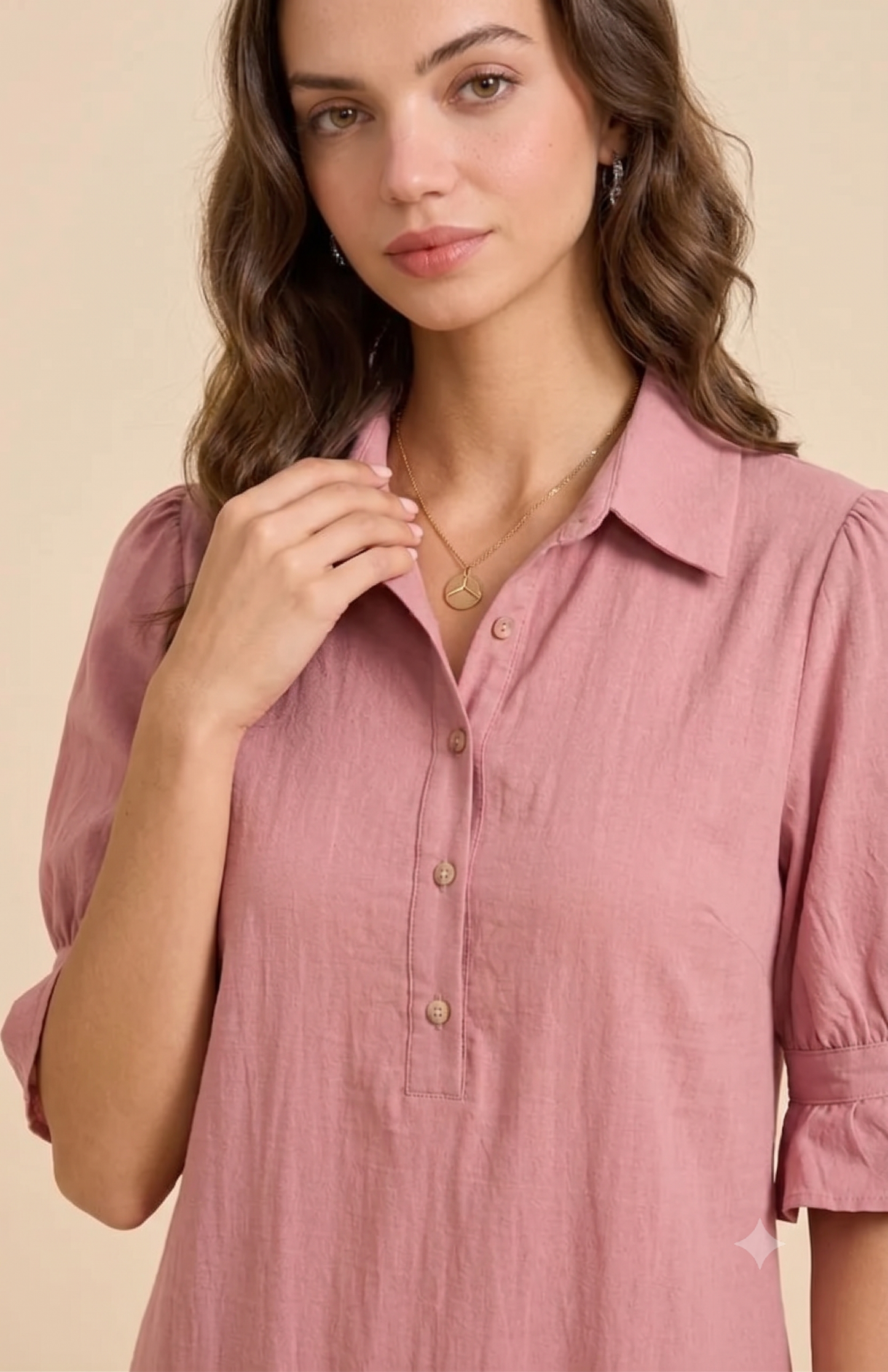 Lorina | Button Flow Dress