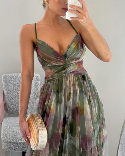 Floral | Elegant Maxi Dress