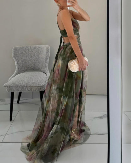 Floral | Elegant Maxi Dress