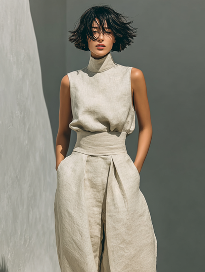 Moreau | Women’s Wide-Leg Cotton Set