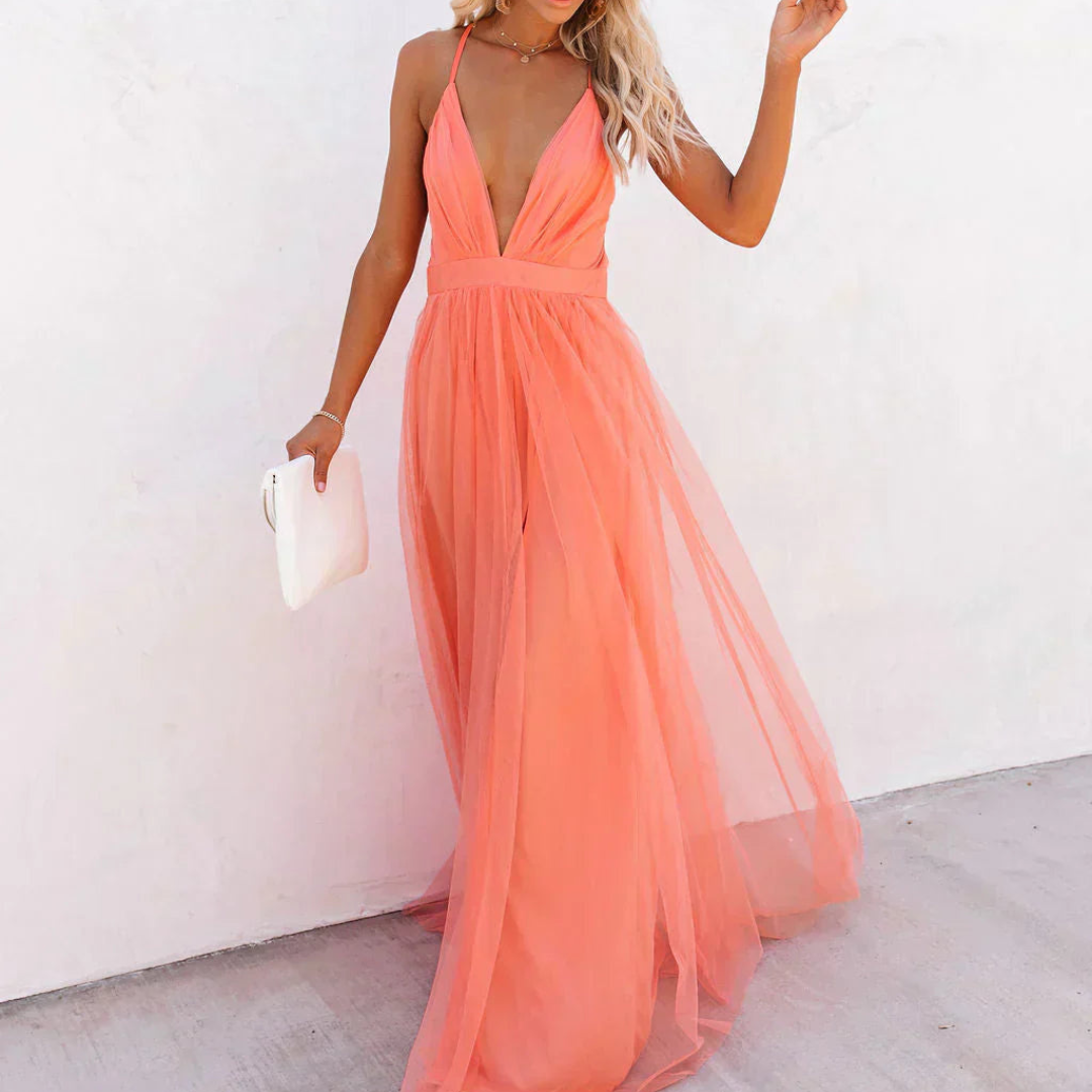 Norah | Elegancka sukienka maxi