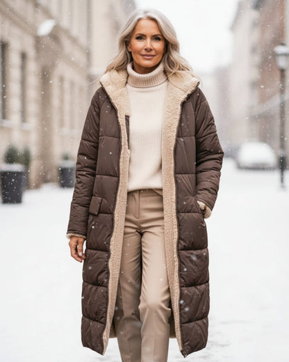 Elora | Insulated Sherpa Winter Coat
