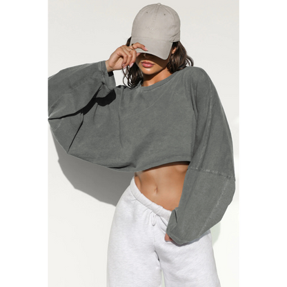 Skye | Casualowa Krótka Bluza Pullover