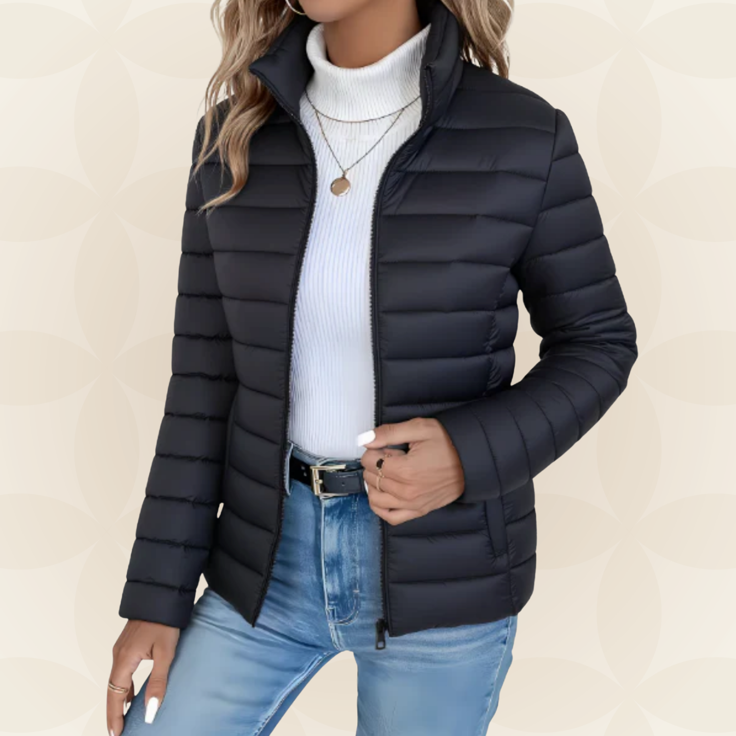 Isabelle | Quilted Puffer Jacket
