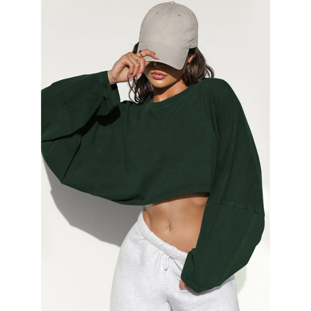 Skye | Casualowa Krótka Bluza Pullover
