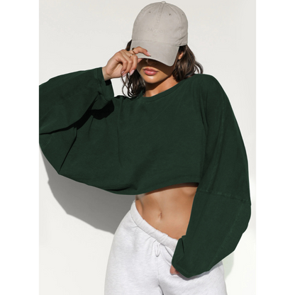 Skye | Casualowa Krótka Bluza Pullover