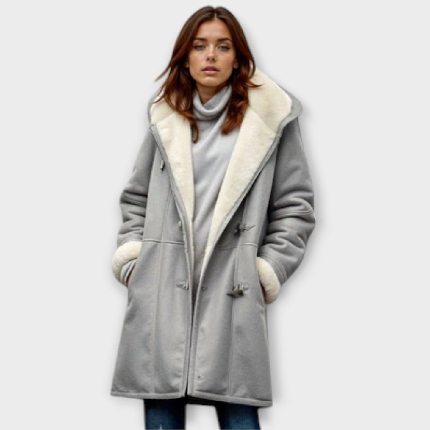 Jamie | Cosy Faux Fur–Lined Winter Coat