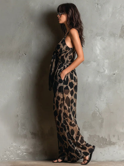 Constance | Leopard Jumpsuit