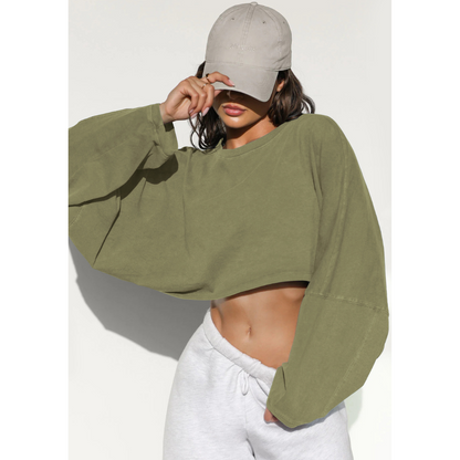 Skye | Casualowa Krótka Bluza Pullover