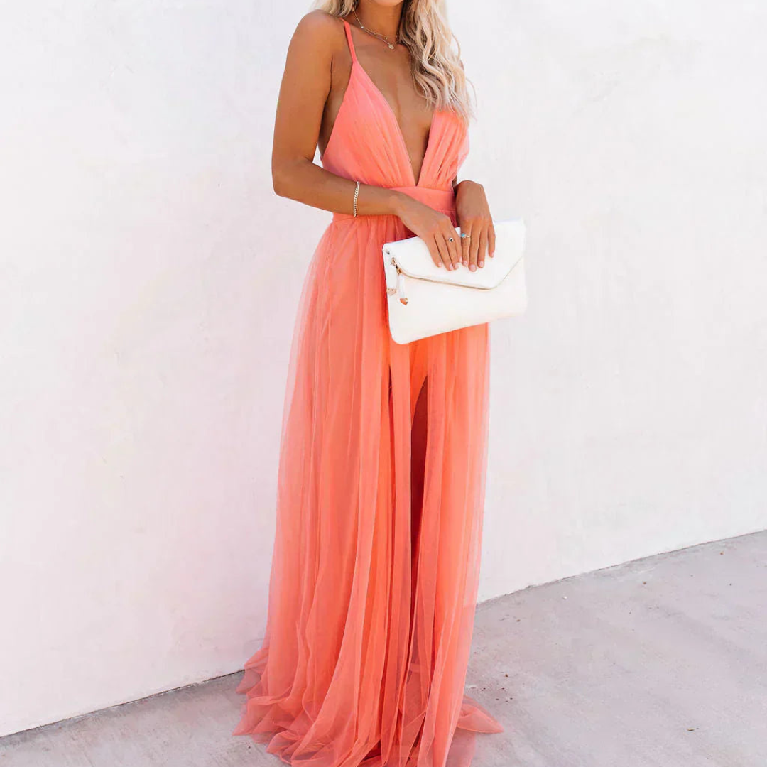 Norah | Elegancka sukienka maxi