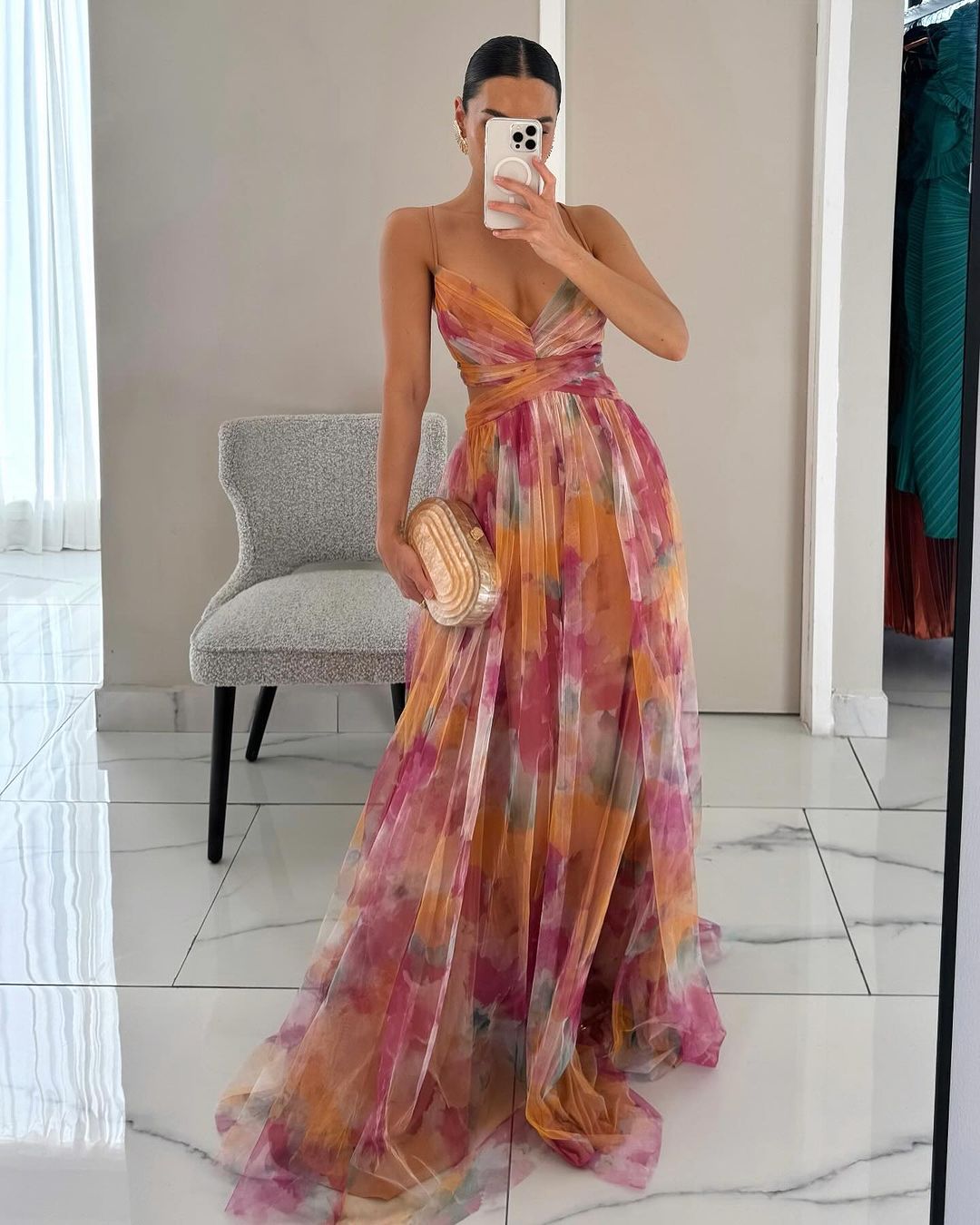 Floral | Elegant Maxi Dress