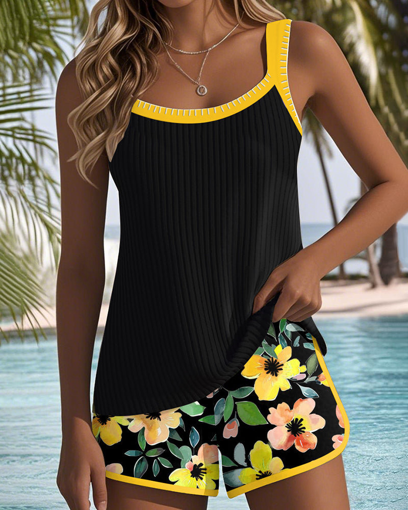 Eira | Two Piece Elegant Tankini Set