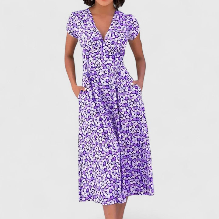 Annabelle | Breezy floral comfort midi dress