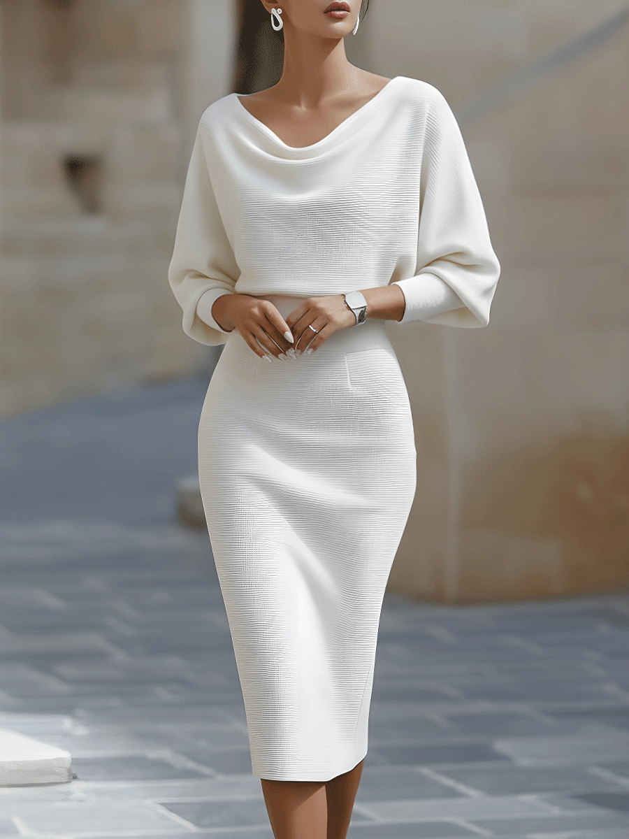 Lyna | Elegancka Sukienka Midi