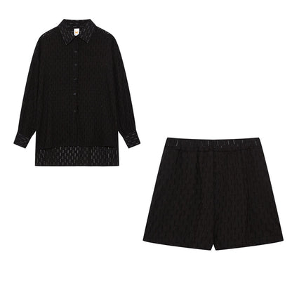 Elizabeth | Breezy Shirt And Shorts Set