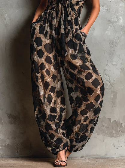 Constance | Leopard Jumpsuit