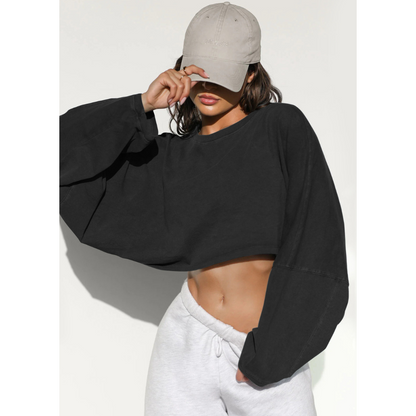 Skye | Casualowa Krótka Bluza Pullover