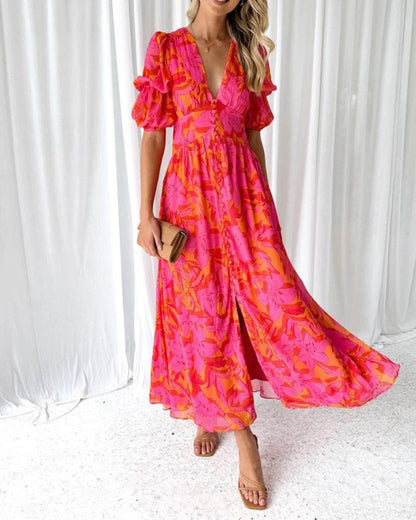 Radiant | Słoneczna Sukienka Maxi