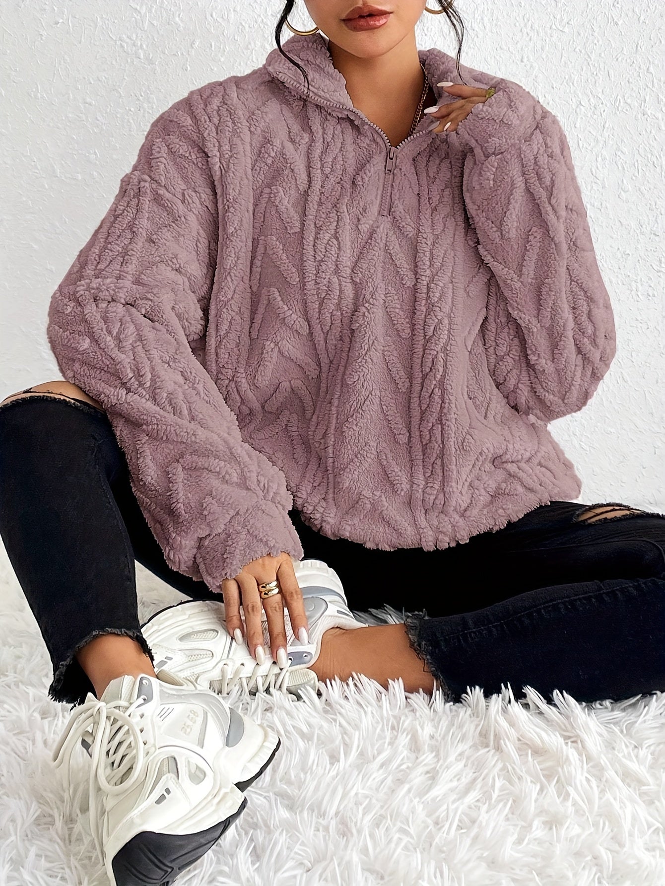 Colette | Elegant Fleece Knit