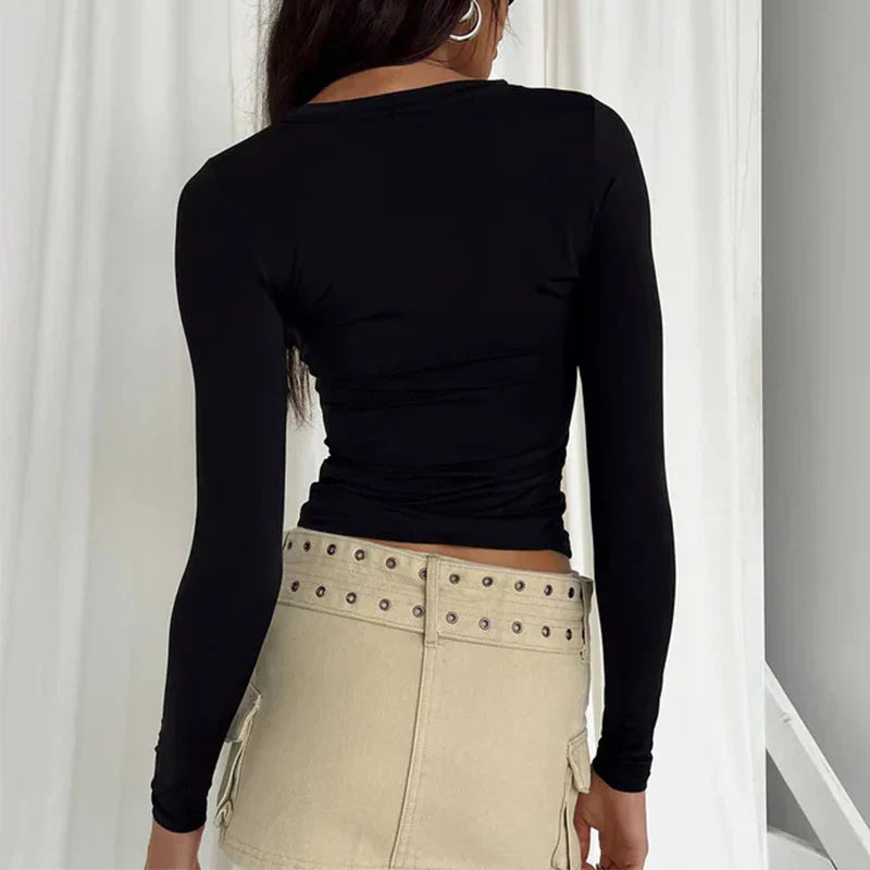 Mireya | Minimalistyczny Top Casualowy