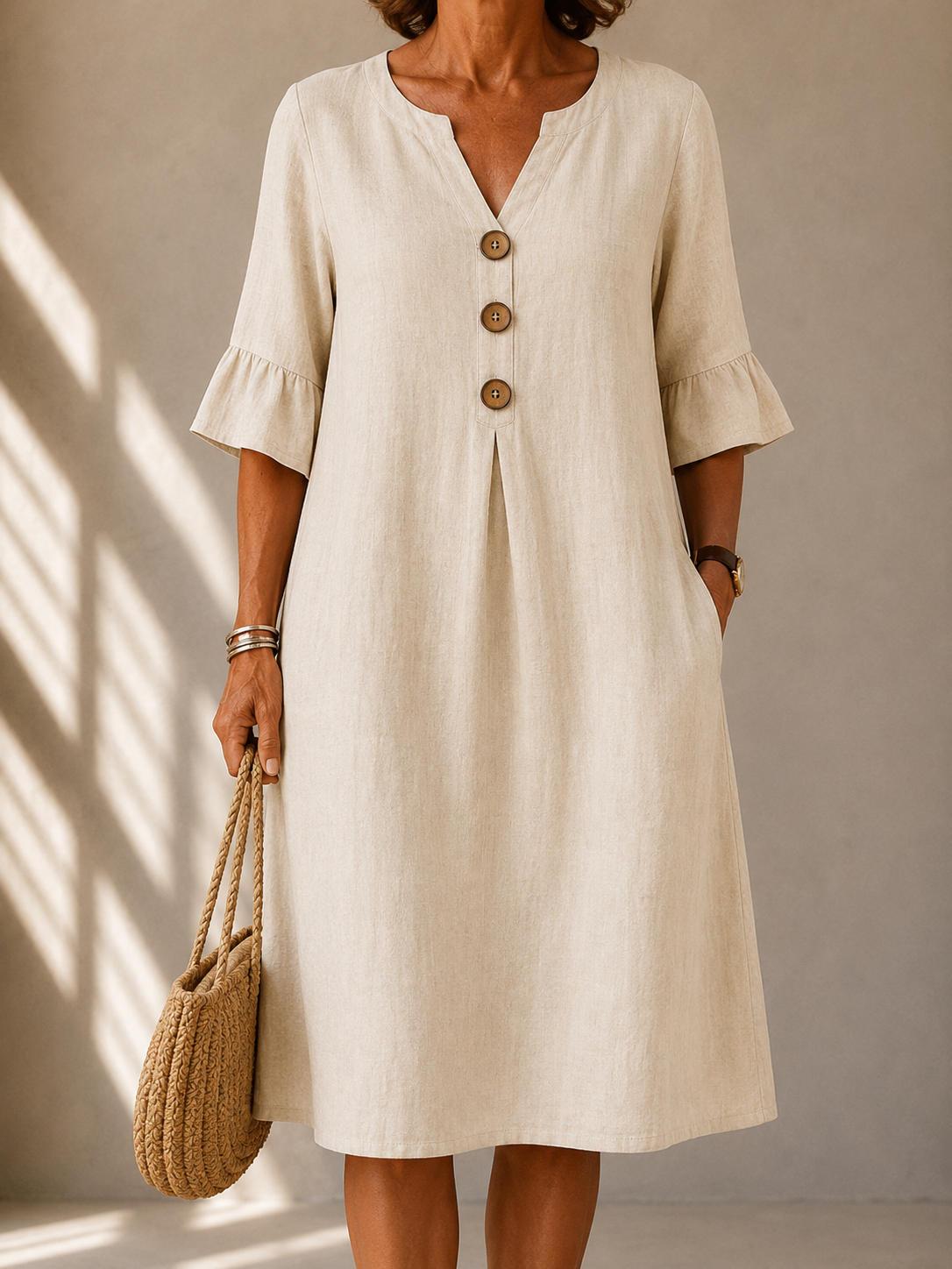 Sofia | Buttoned Dress