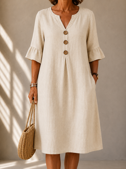 Sofia | Buttoned Dress