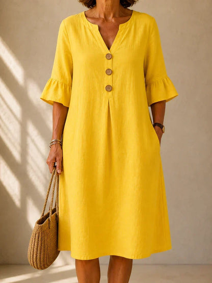 Sofia | Buttoned Dress