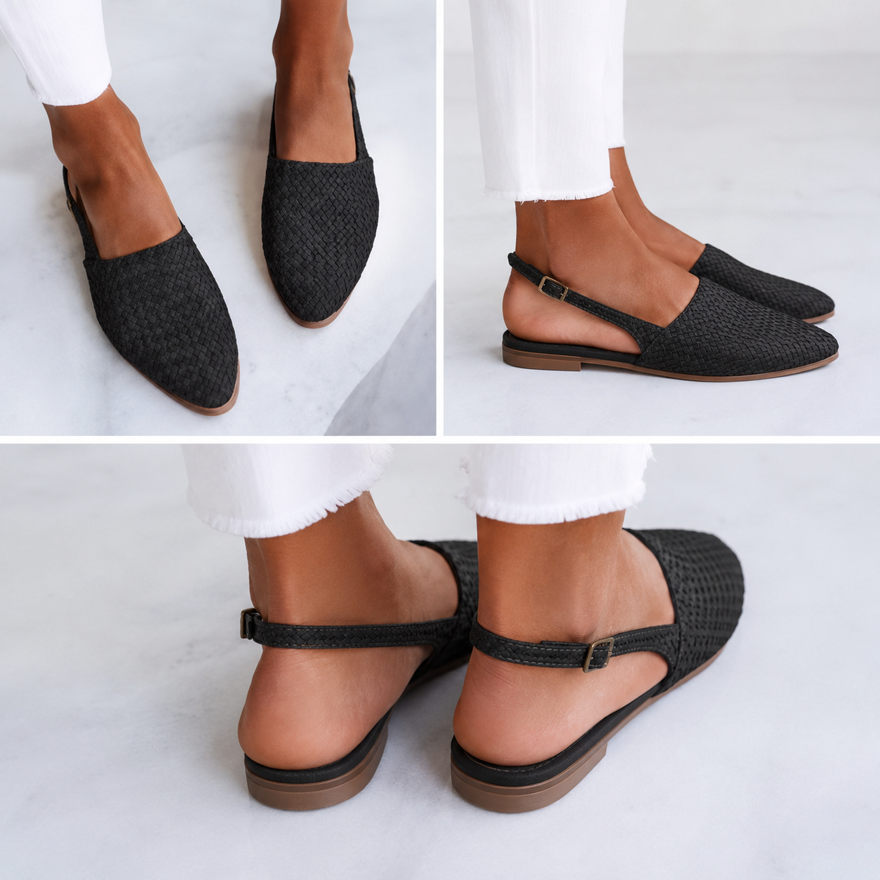 Simone | Moccasins with Heel Straps
