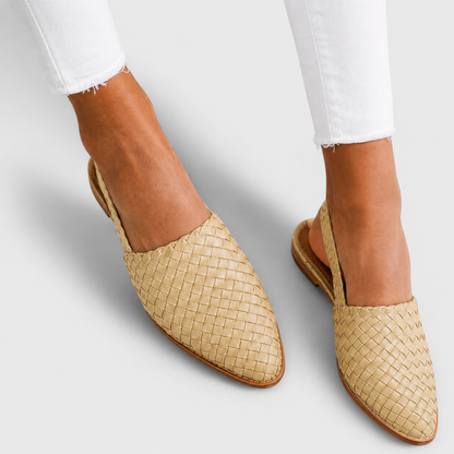 Simone | Moccasins with Heel Straps
