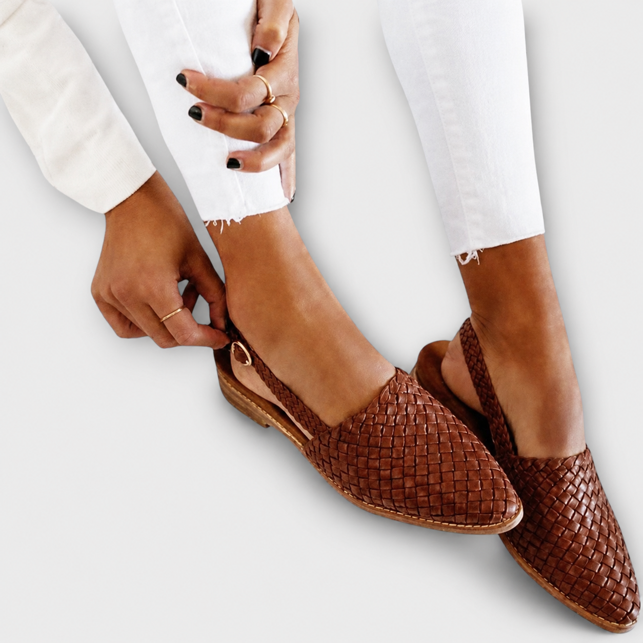 Simone | Moccasins with Heel Straps