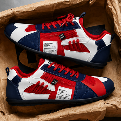 Tommaso | Coloured Retro Sneakers