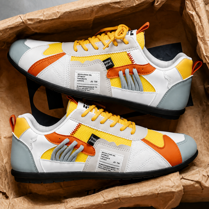 Tommaso | Coloured Retro Sneakers