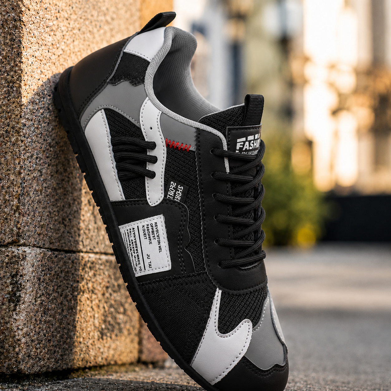 Tommaso | Coloured Retro Sneakers