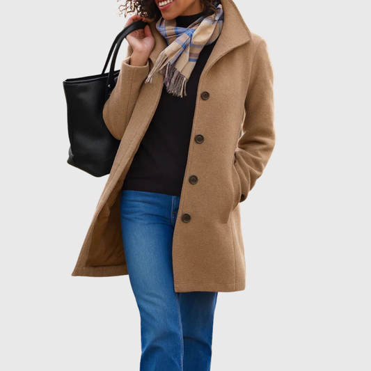 Lora | Refined Single-Breasted Coat