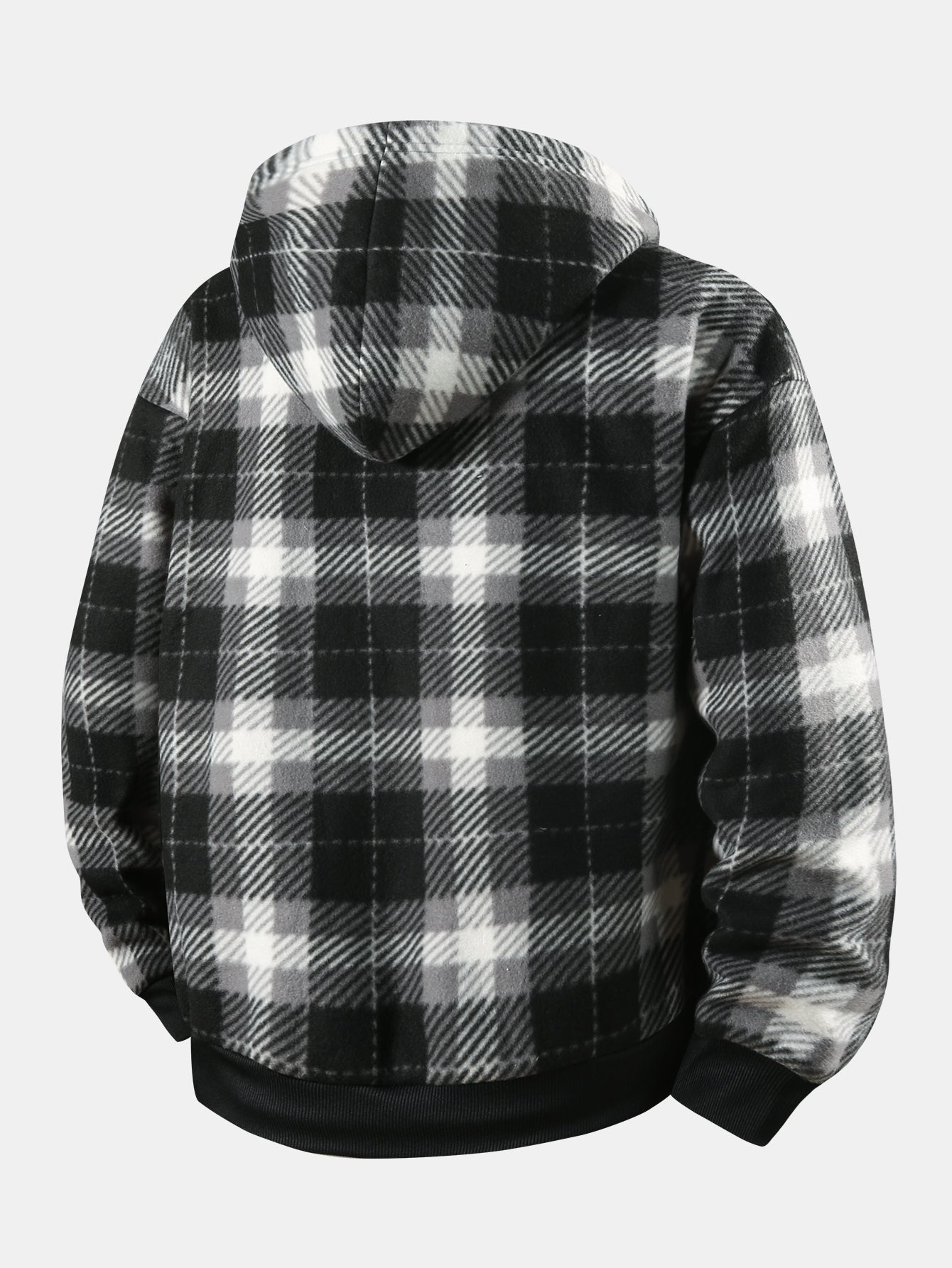 Weston | Lined flannel hooded jacket