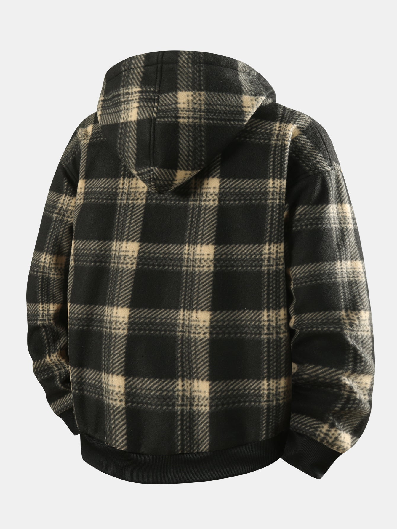 Weston | Lined flannel hooded jacket