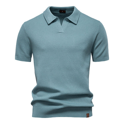 Pietro | Strukturalna Koszulka Polo