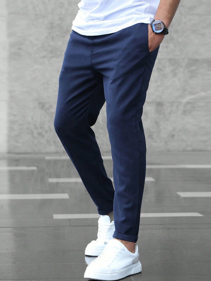 Bronko | Premium Lekkie Spodnie Casualowe Straight Leg