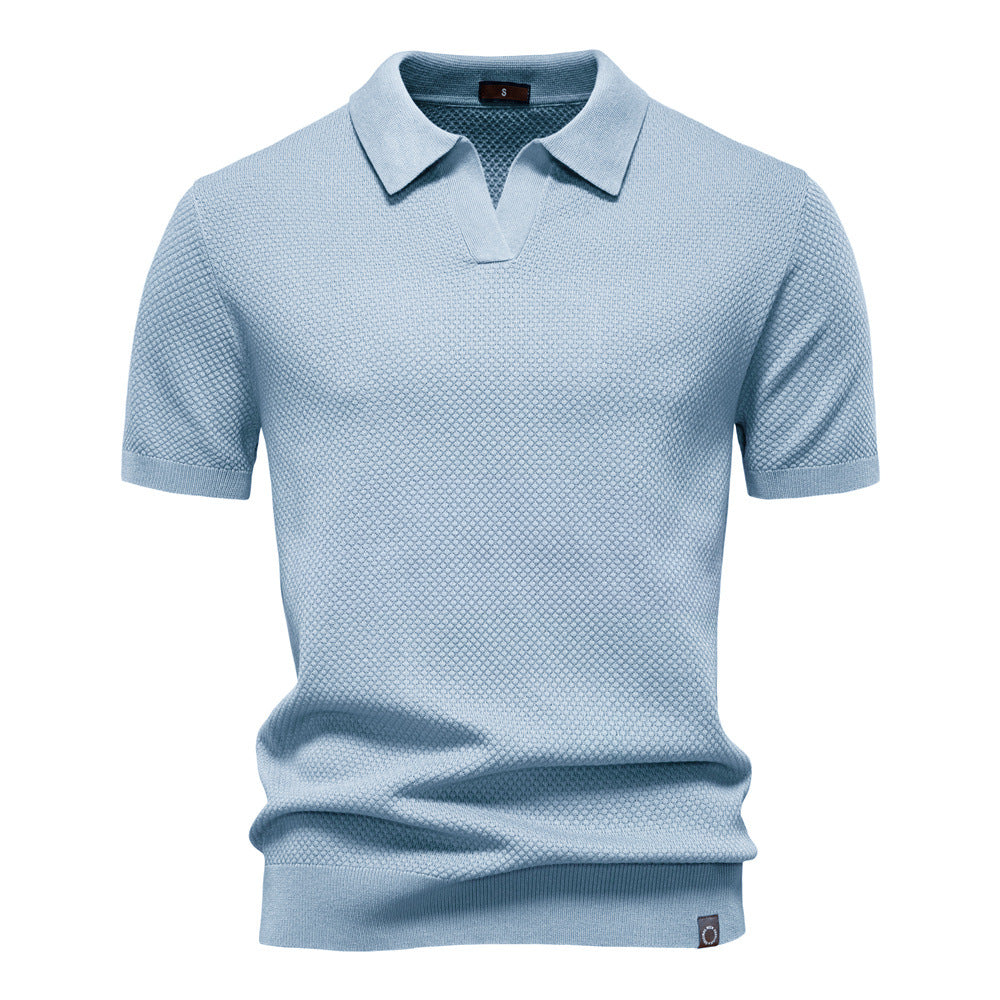 Pietro | Strukturalna Koszulka Polo