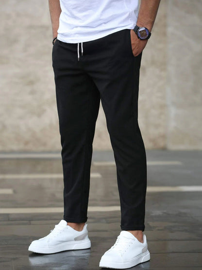 Bronko | Premium Lekkie Spodnie Casualowe Straight Leg