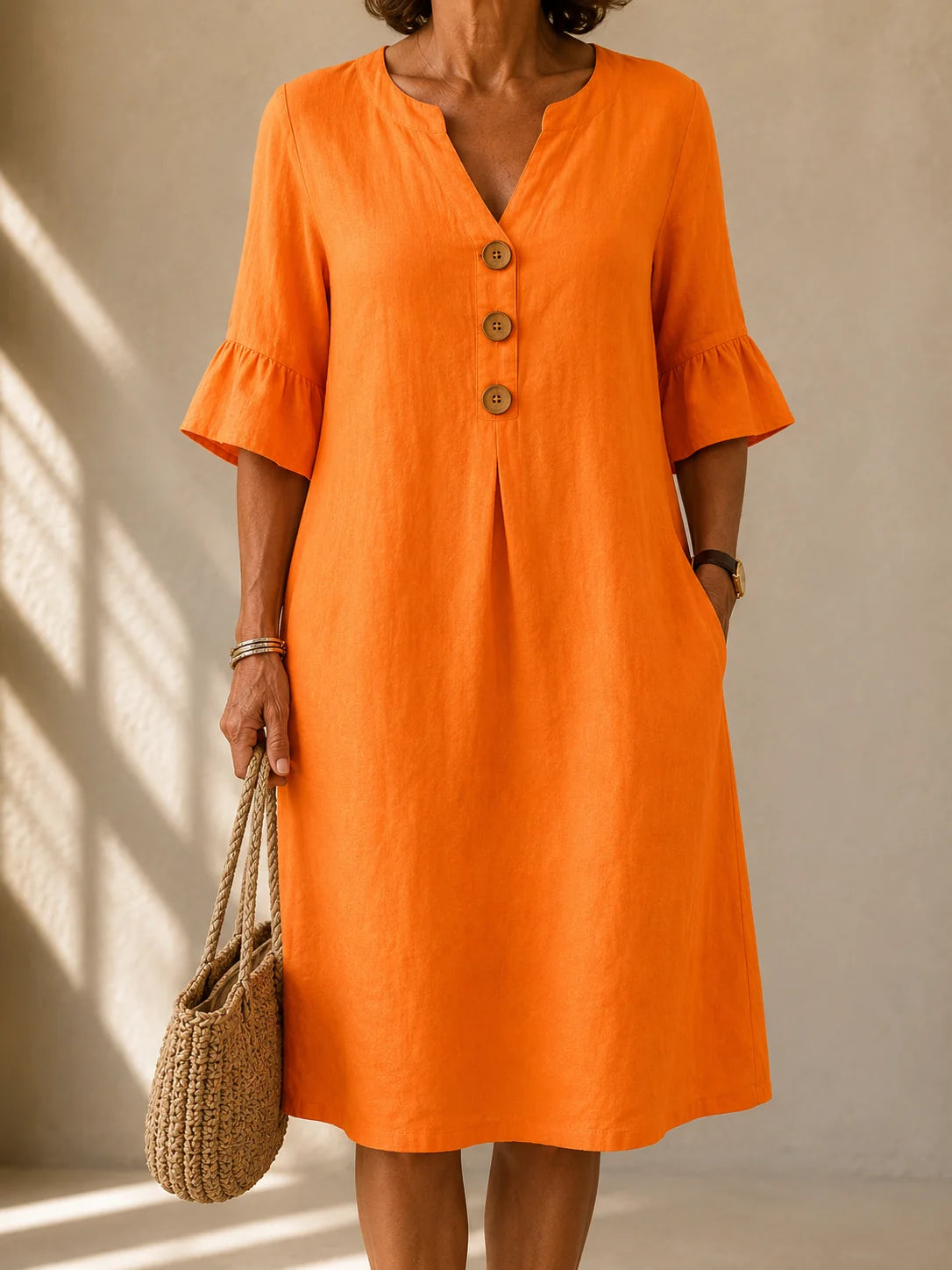 Sofia | Buttoned Dress