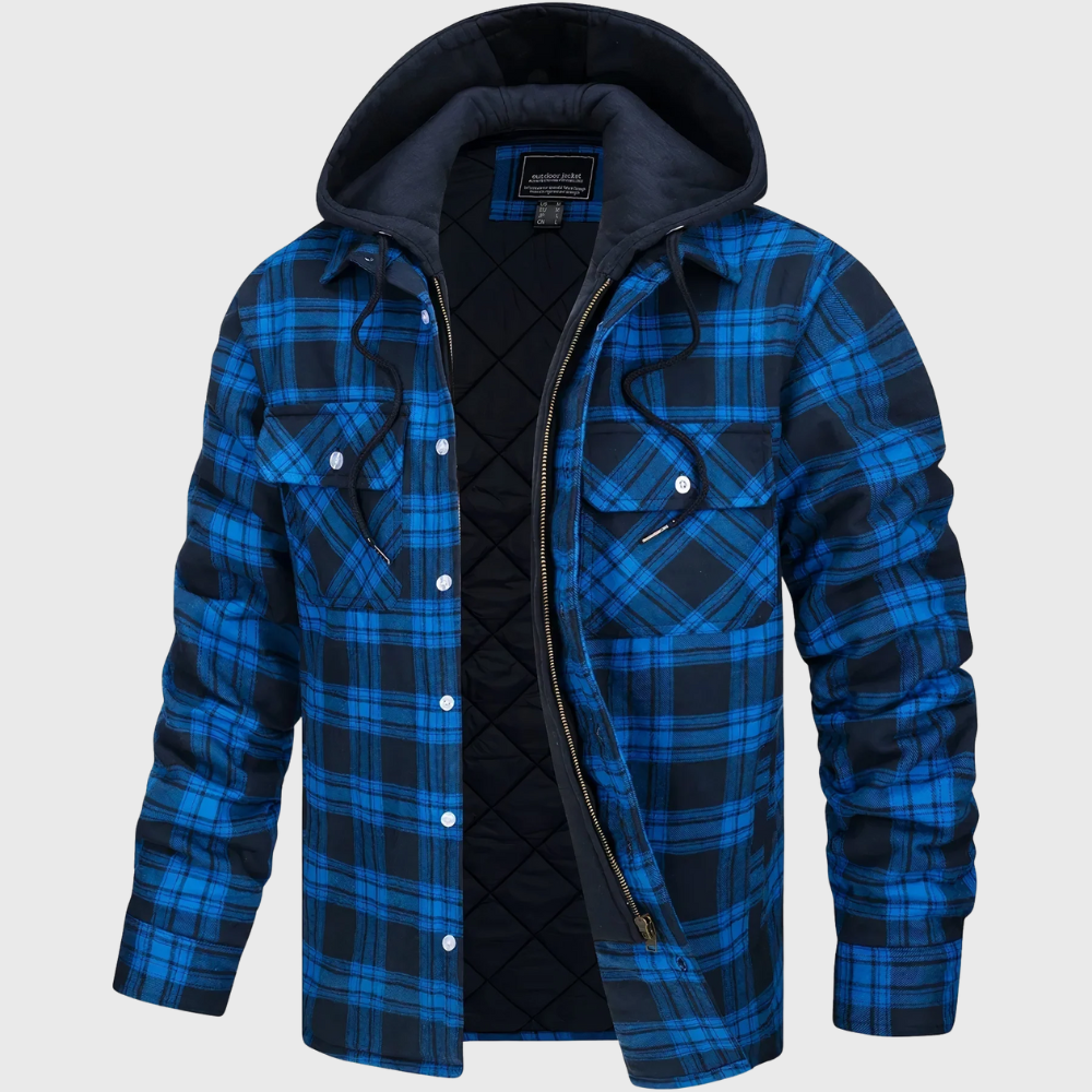 Elias | Quilted hooded jacket