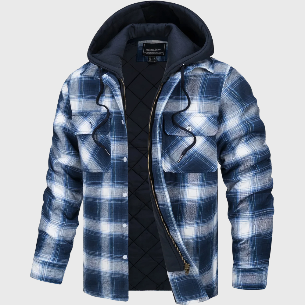 Elias | Quilted hooded jacket
