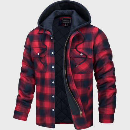 Elias | Quilted hooded jacket