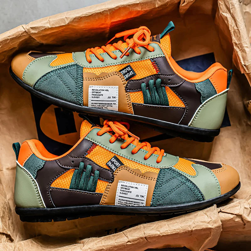 Tommaso | Coloured Retro Sneakers